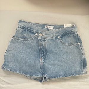Zara Denim Skort NWOT